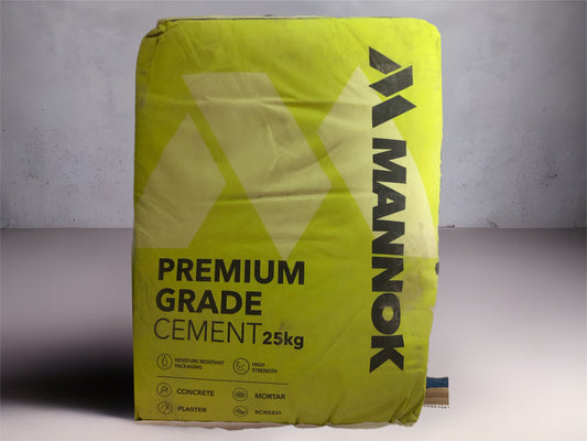 Mannok Premium Grade Cement 25kg