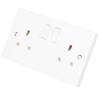 BG SQ Double Socket